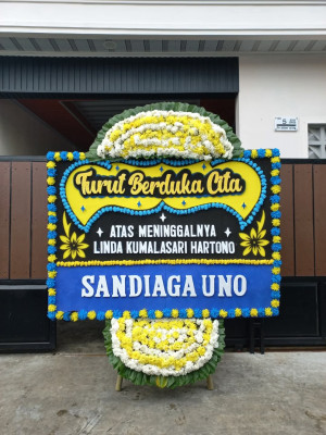 Papan Bunga Duka di Toseho
