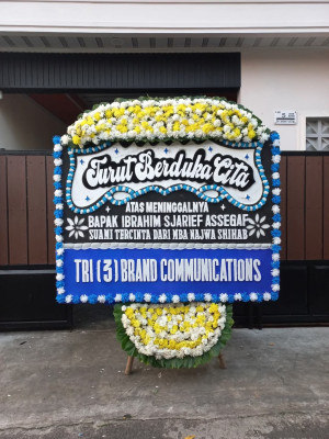 Papan Bunga Duka di Toseho